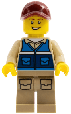 LEGO Wildlife Rescue Worker (cty1292) minifigure