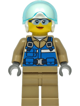LEGO Wildlife Rescue Pilot (cty1296) minifigure