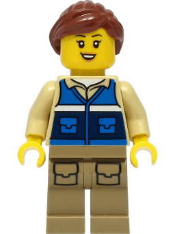 LEGO Wildlife Rescue Worker (cty1300) minifigure