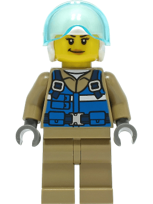 LEGO Wildlife Rescue Pilot (cty1307) Town / City Minifigure