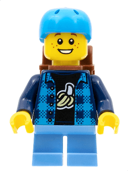 LEGO Skateboarder (cty1332) minifigure
