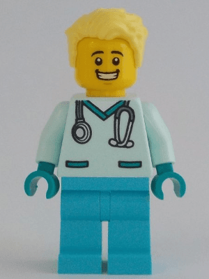 LEGO Dr. Spetzel (cty1345) Town / City Minifigure