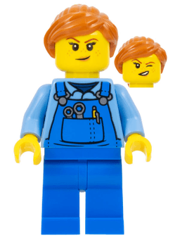 LEGO Janitor (cty1348) minifigure