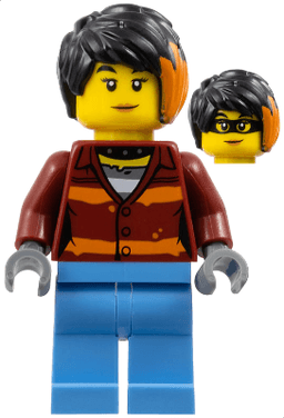 LEGO Police Crook (cty1379) minifigure