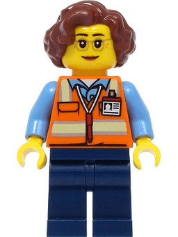 LEGO School Bus Driver (cty1396) minifigure