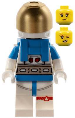 LEGO Lunar Research Astronaut (cty1408) Town / City Minifigure