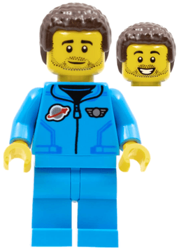 LEGO Lunar Research Astronaut (cty1412) minifigure