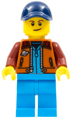 LEGO Lunar Research Astronaut (cty1415) Town / City Minifigure