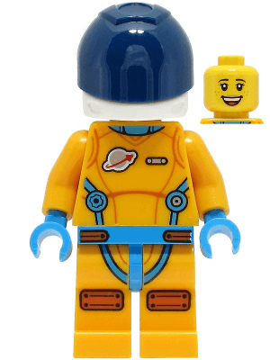 LEGO Lunar Space Station Astronaut (cty1420) Town / City Minifigure