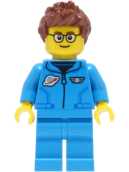 LEGO Lunar Research Astronaut (cty1427) minifigure