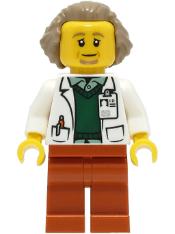 LEGO Dr. Barnaby Wylde (cty1428) minifigure