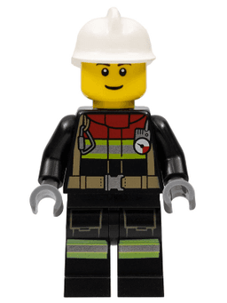 LEGO Fire Fighter (cty1449) minifigure