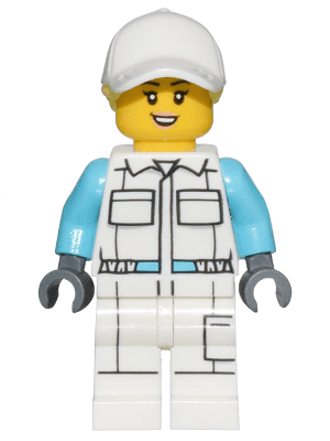 LEGO Electric Scooter Attendant (cty1452) Town / City Minifigure