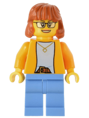 LEGO Space Ride Patron (cty1462) Town / City Minifigure