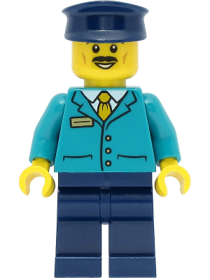 LEGO Train Driver (cty1471) Town / City Minifigure