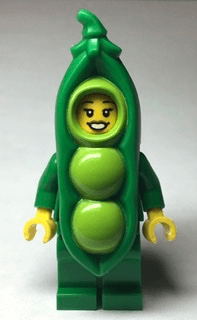 LEGO Peapod Costume Girl (cty1479) Town / City Minifigure