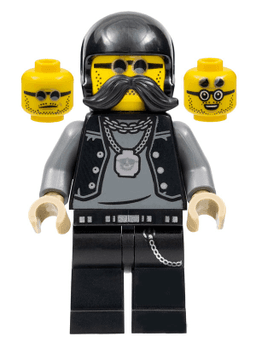 LEGO Lone Wolf Biker (cty1485) minifigure