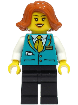 LEGO Bus Driver (cty1491) Town / City Minifigure
