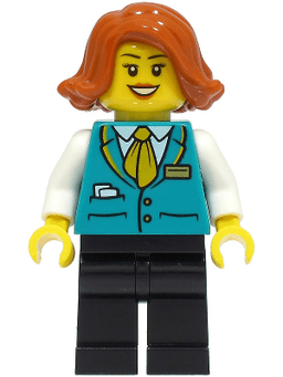 LEGO Bus Driver (cty1491) minifigure