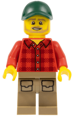 LEGO Forklift Driver (cty1512) Town / City Minifigure