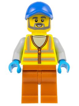 LEGO Recycling Worker (cty1521) minifigure