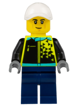 LEGO Sports Car Driver (cty1524) minifigure