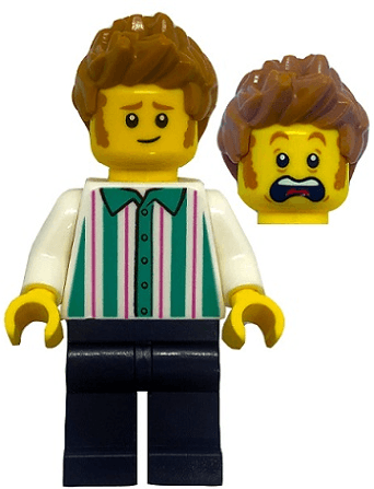 LEGO Popcorn Vendor (cty1552) Town / City Minifigure