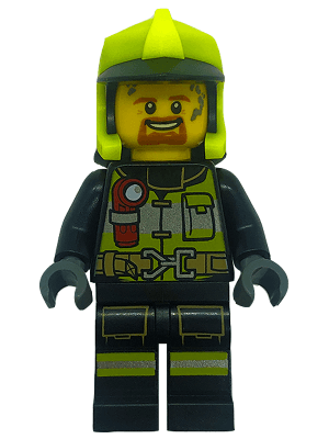 LEGO Fire (cty1556) Town / City Minifigure