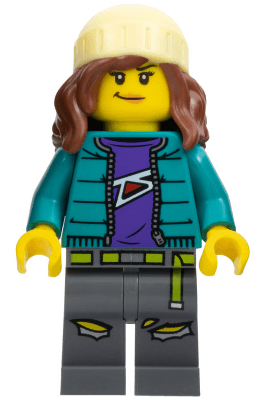 LEGO Fearless Fi (cty1580) Town / City Minifigure