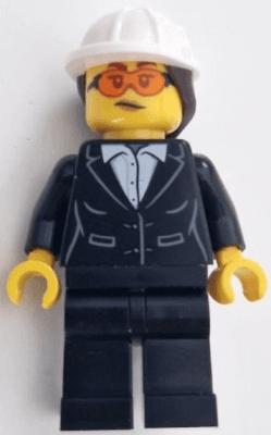 LEGO Construction Engineer / Architect (cty1606) minifigure
