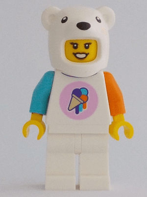 Ice-Cream Shop Vendor - Female, Polar Bear Suit