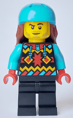 LEGO Snowboarder (cty1633) minifigure