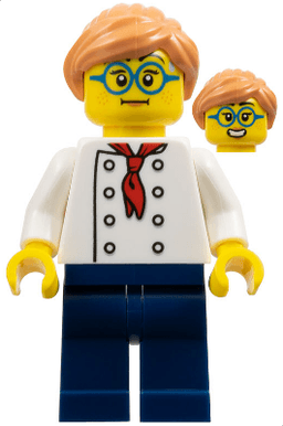 LEGO Pizza Chef (cty1646) minifigure
