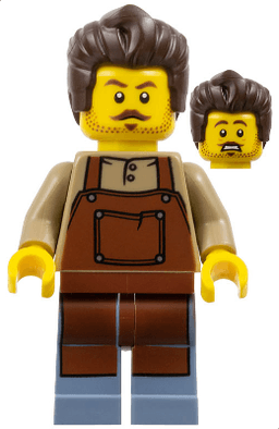 LEGO Barber (cty1647) minifigure