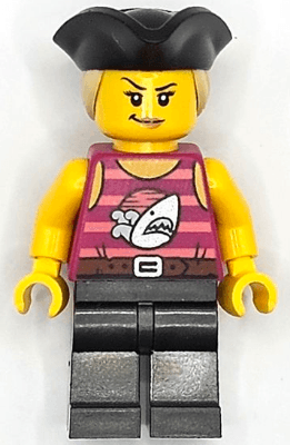 LEGO Pirate Monster Truck Driver (cty1669) Town / City Minifigure