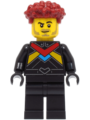 LEGO Race Car Driver (cty1670) Town / City Minifigure
