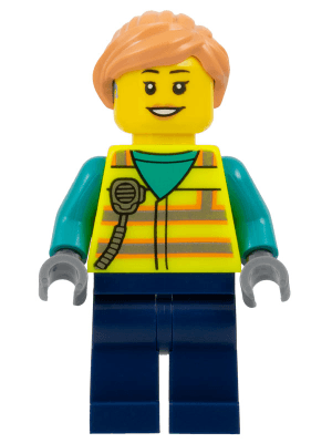 LEGO Airport Worker (cty1677) Town / City Minifigure