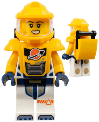 LEGO Astronaut (cty1695) Town / City Minifigure