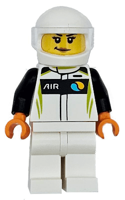 LEGO Race Car Driver (cty1718) Town / City Minifigure
