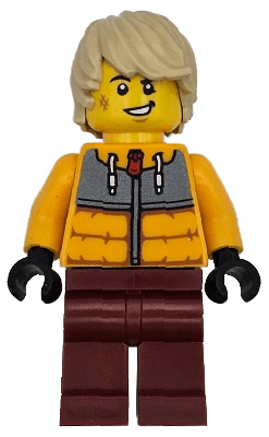 LEGO Snowboarder (cty1721) Town / City Minifigure