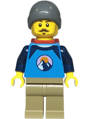 LEGO Hiker (cty1725) Town / City Minifigure