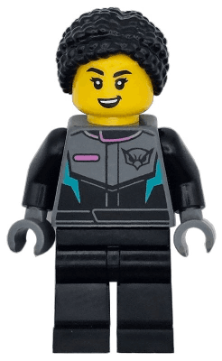 LEGO Race Car Driver (cty1742) Town / City Minifigure