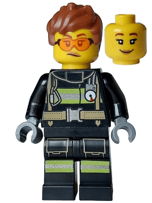 LEGO Fire (cty1748) Town / City Minifigure