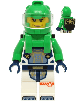 LEGO Astronaut (cty1753) Town / City Minifigure