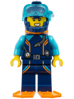 LEGO Arctic Explorer Diver (cty1768) minifigure