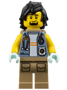 LEGO City Jungle Explorer (cty1780) minifigure