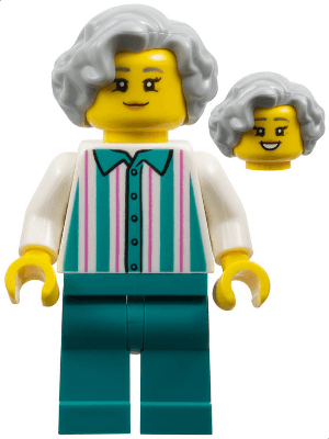 LEGO Harbor Shop Worker (cty1798) Town / City Minifigure