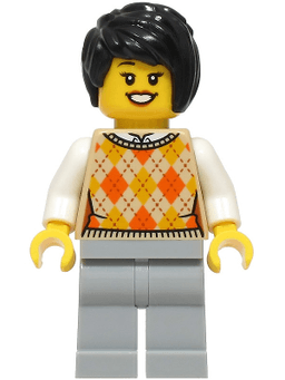 LEGO Hot Dog Stand Customer (cty1808) minifigure