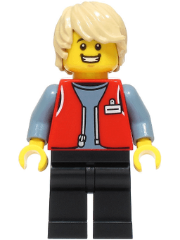 LEGO Forklift Driver (cty1810) minifigure