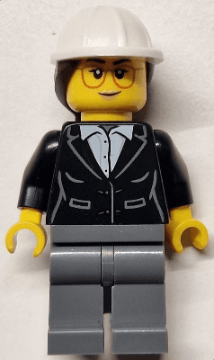 LEGO Construction Engineer / Architect (cty1816) minifigure
